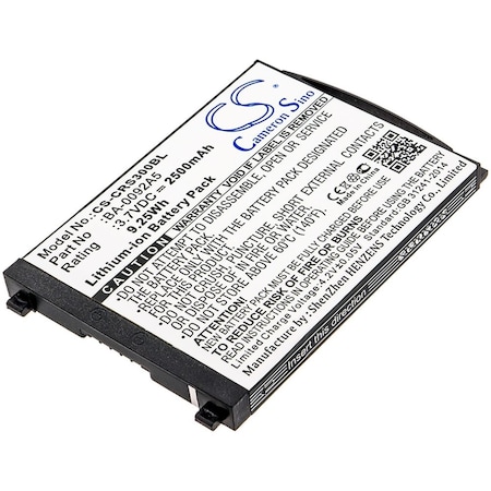 Replacement For Cipherlab Ba-0092A5 Battery